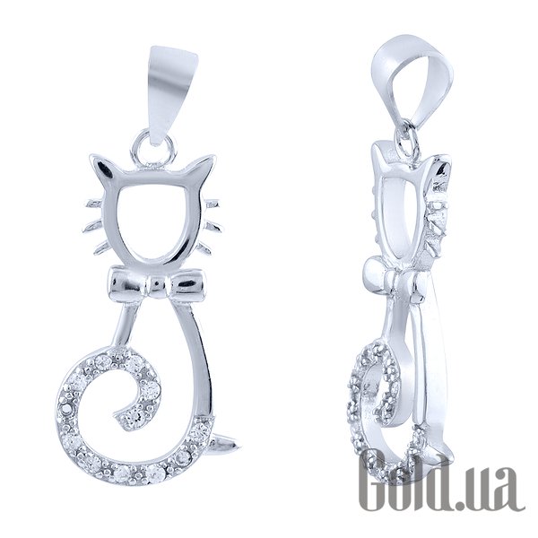 

Женские кулоны Fresh Jewelry, Серебряный кулон с куб.циркониями