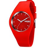 Skmei Жіночий годинник Rubber Red 1523