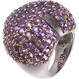 Женское серебряное кольцо с аметистами, 1645803