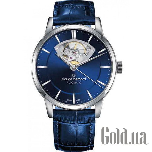 

Швейцарские часы Claude Bernard, Мужские часы Classic Automatic Open Heart 85017 3 BUIN3