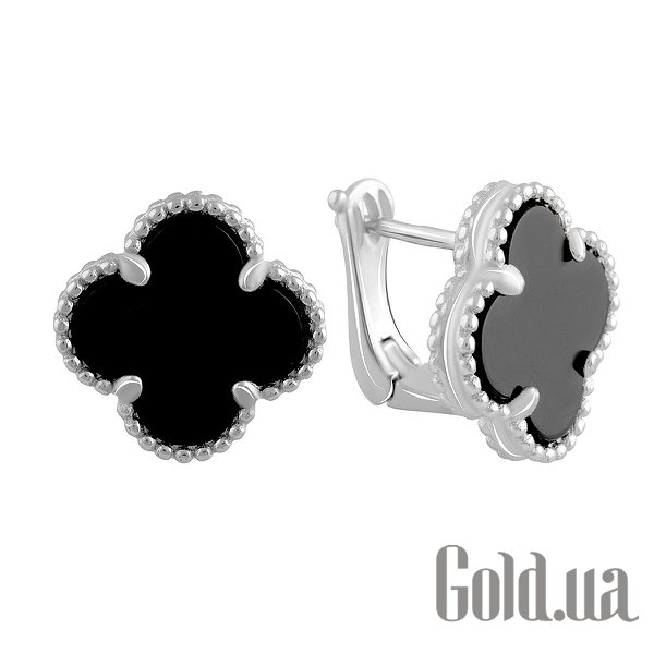 

Серьги Fresh Jewelry, Серебряные серьги с ониксами