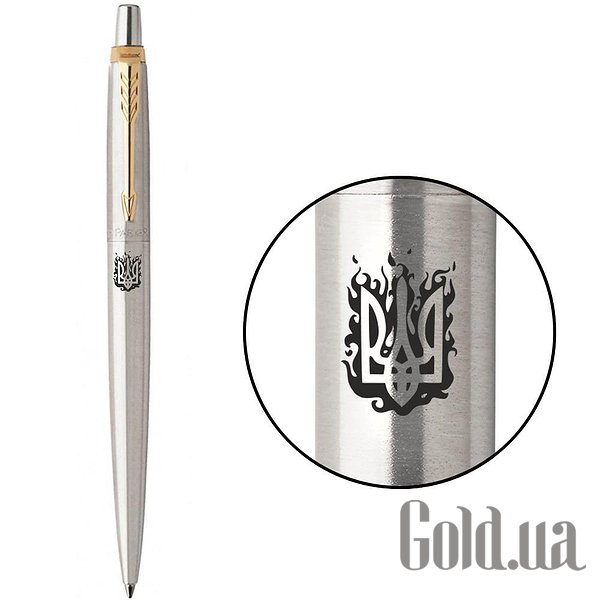 

Ручка Parker, Шариковая ручка Jotter 17 SS GT BP Огненный Трезубец 16032_T031b
