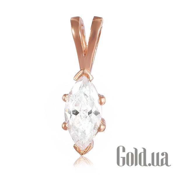 

Женские кулоны Silvex925, Серебряный кулон с куб. циркониями в позолоте