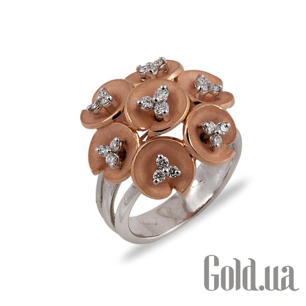 Купить Bibigi Женское золотое кольцо с бриллиантами