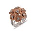 Bibigi Женское золотое кольцо с бриллиантами - фото 1