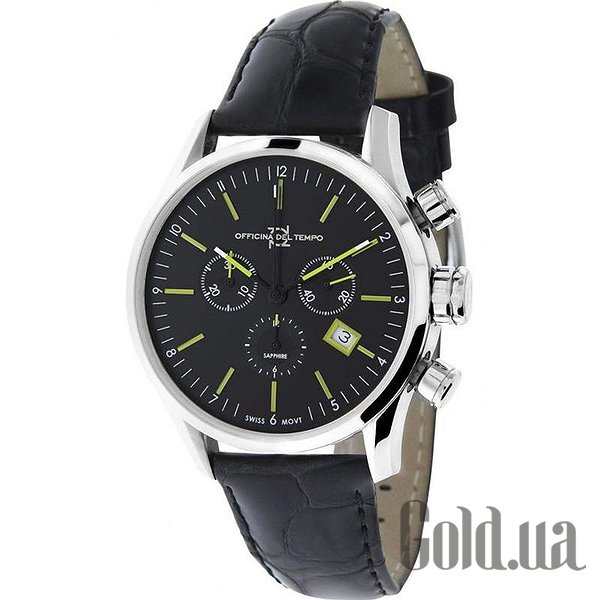 

Мужские часы Officina del Tempo, Мужские часы Business Chronograph OT1038-1100NGN