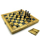 Нарди + шахи + шашки B2412 18477, 1634284