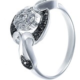 Женское золотое кольцо с бриллиантами, 1668588