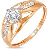 Золотое кольцо с бриллиантами, 1700844