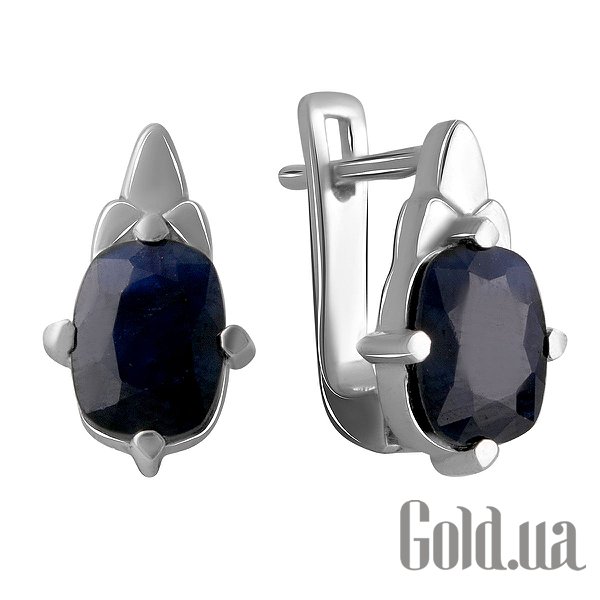 

Серьги Fresh Jewelry, Серебряные серьги с сапфирами