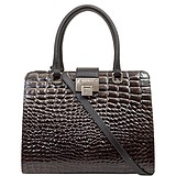 Mattioli Женская сумка 066-17C темно-коричневая, 1765868