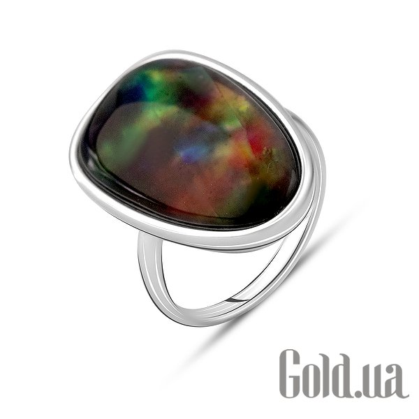 

Женские кольца Fresh Jewelry, Женское серебряное кольцо с аммолитом, 17