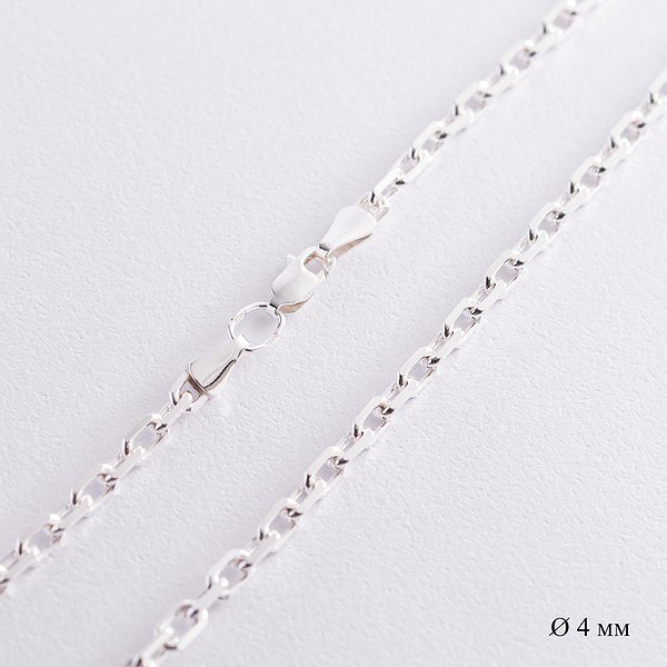 Серебряная цепь onxбс11672 – изображение 2
