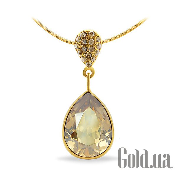 

Женские колье и кулоны Kobi, Золотой, Кулон с цепочкой с кристаллами Swarovski в позолоте