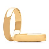 Золотое обручальное кольцо, 1666029