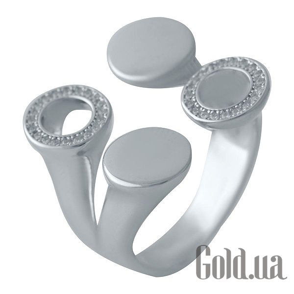 

Женские кольца Fresh Jewelry, Женское серебряное кольцо с куб. циркониями, 17
