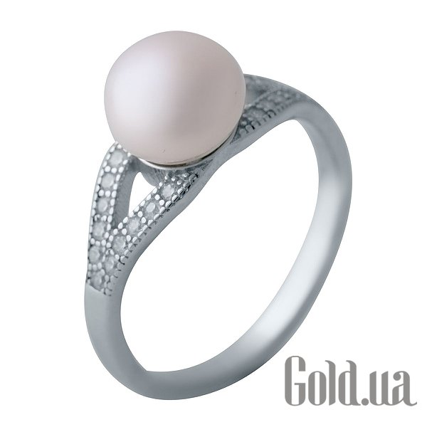 

Женские кольца Fresh Jewelry, Женское серебряное кольцо с культив. жемчугом и куб. циркониями, 17