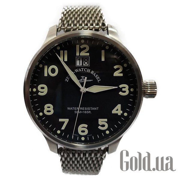 Купить Zeno-Watch Мужские часы Super Oversized Big Date Navigator 6221N-Q-a1M