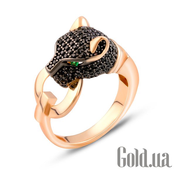 

Кольцо Fresh Jewelry, Женское золотое кольцо с куб. циркониями, 18