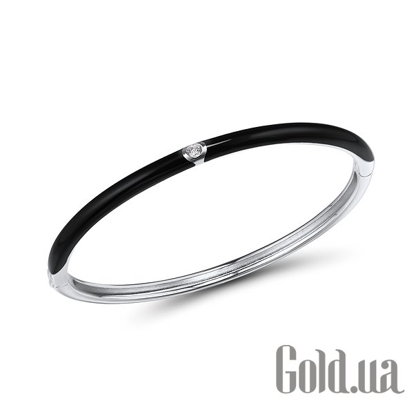 

Браслет Lurie Jewelry, Женский серебряный браслет с куб. цирконием и эмалью