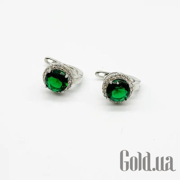 

Серьги Silvex925, Серебряные серьги с куб. циркониями