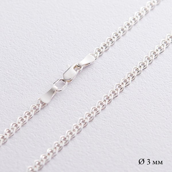 Серебряная цепь onxбс10644 – изображение 2