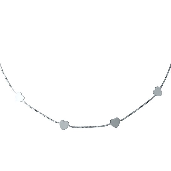 Серебряное колье