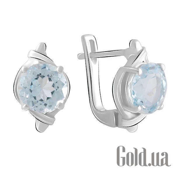 

Серьги Fresh Jewelry, Серебряные серьги с топазами