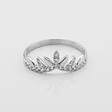 Женское золотое кольцо с бриллиантами, 1762030