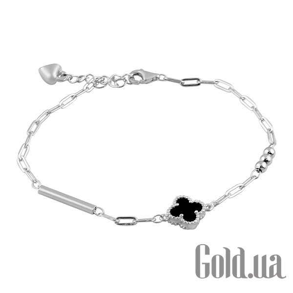 

Женские браслеты Fresh Jewelry, Женский серебряный браслет с ониксом, 17