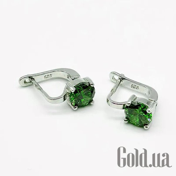 

Серьги Silvex925, Серебряные серьги с куб. циркониями