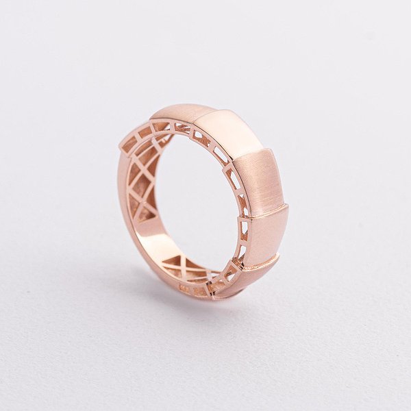 Жіноча золота каблучка