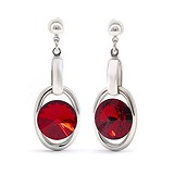 Сережки з кристалами Swarovski, 1310703