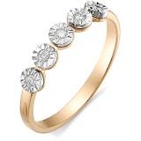 Женское золотое кольцо с бриллиантами, 1555951