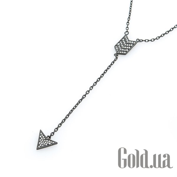 

Женские колье Украина, Серебряное колье с куб. циркониями, 50