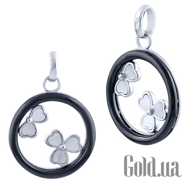 

Женские кулоны Fresh Jewelry, Серебряный кулон с перламутром и керамикой