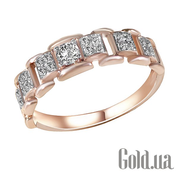 

Кольцо Lurie Jewelry, Женское золотое кольцо с бриллиантами, 17