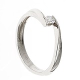 Женское золотое кольцо с бриллиантом, 1737455