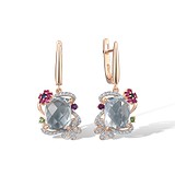 Золоті сережки з діамантами, 1796079