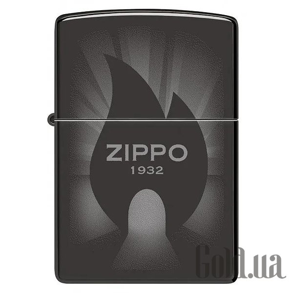 Zippo Зажигалка High Polish Black Radiant Design 46175 46175 – изображение 2