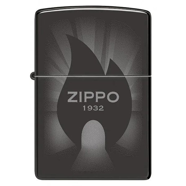Zippo Зажигалка High Polish Black Radiant Design 46175 46175 – изображение 2