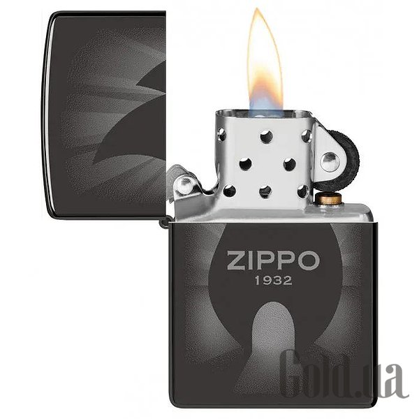Zippo Зажигалка High Polish Black Radiant Design 46175 46175 – изображение 3