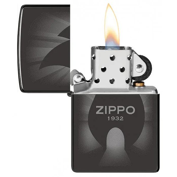 Zippo Зажигалка High Polish Black Radiant Design 46175 46175 – изображение 3