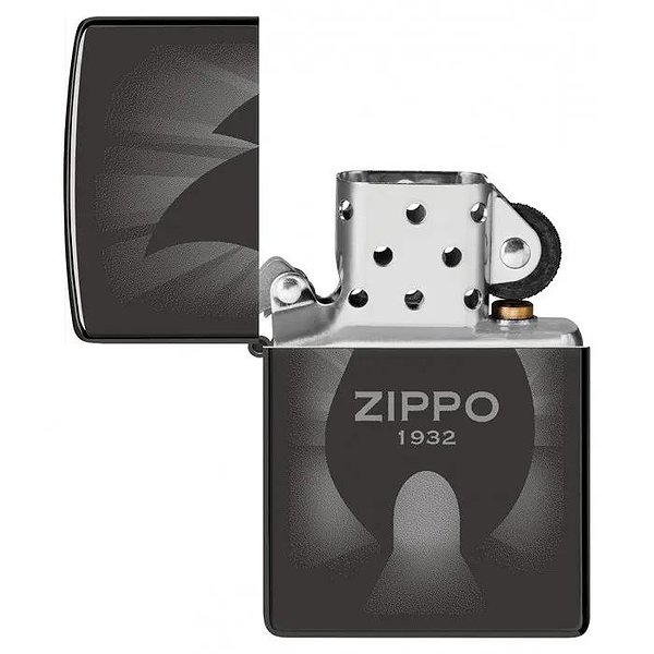 Zippo Зажигалка High Polish Black Radiant Design 46175 46175 – изображение 4