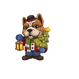 Mister Christmas Collection Статуетка "Собака" SM-18A, 1546480