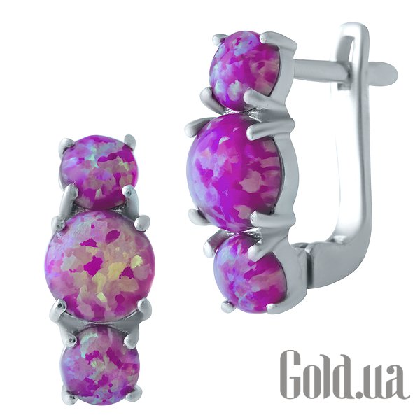 

Серьги Fresh Jewelry, Серебряные серьги с опалами