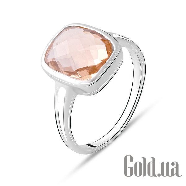

Женские кольца Fresh Jewelry, Женское серебряное кольцо с синт. морганитом, 17.5