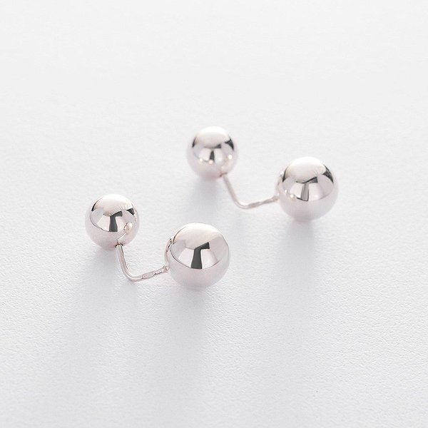 Серебряные серьги