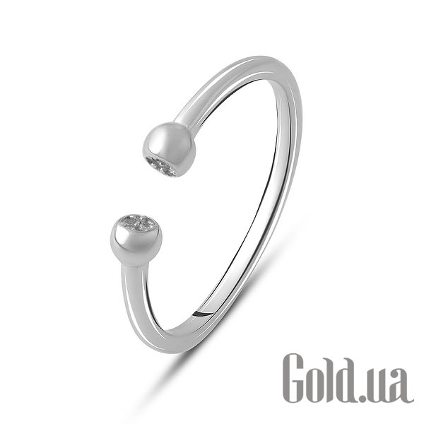 

Женские кольца Fresh Jewelry, Женское серебряное кольцо с куб. циркониями, 17