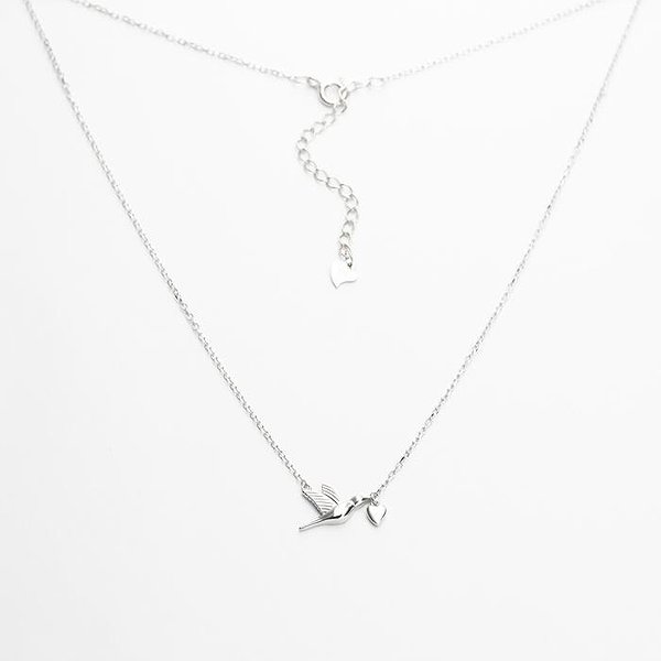 Серебряное колье